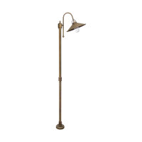Lampe dallée maritime laiton verre IP44 210 cm de...