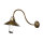 Lampe dextérieur murale IP44 E27 en bronze antique mat laiton véritable