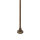 Lampe dallée grande 2,1 m laiton verre IP44 3-flamme E27