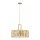 Suspension PRISM argent &Oslash;54cm Lampe Art Nouveau