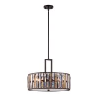 Lampe à suspendre PRISM Bronze Ø54cm Lampe...