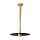 Plafonnier LED rond D : 30 cm en bronze clair noir
