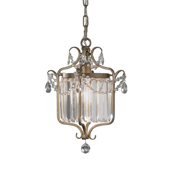 Lampe à suspendre CANDELA 7 argent antique Lampe miroir