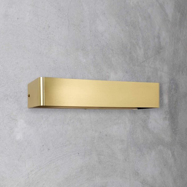 Up Down Applique laiton L : 32 cm en bronze clair 2x E14