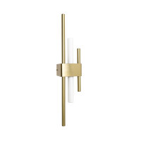 Applique laiton massif H : 50,5 cm Art Déco pour S14d