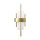 Applique en laiton Art Déco pour 2x S14d H : 50,5 cm