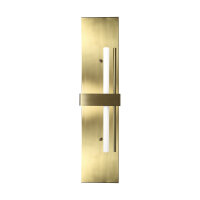 Applique laiton H : 80 cm grand massif en bronze clair...