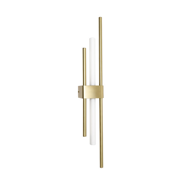 Applique en laiton massif 70,5 cm de haut pour S14d Art Déco