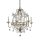 Lustre CANDELA 7 argent 6xE14 raccourcissable Lampe