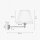 Applique murale orientable E14 laiton tissu Classique élégant