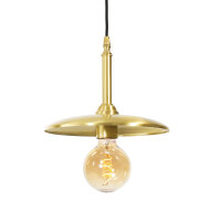 Lampe à suspendre 3 flammes en bronze clair E27...