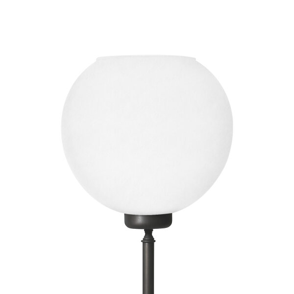 Plafonnier petit 152 cm laiton verre E27 en bronze blanc