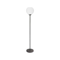 Plafonnier petit 152 cm laiton verre E27 en bronze blanc