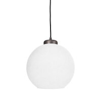 Suspension boule Ø 24 cm laiton verre E27 en...