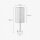 Lampe de table laiton tissu H : 38,5 cm E27 en bronze brun