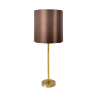 Lampe de table E27 58,5 cm Ø 20 cm en bronze clair...