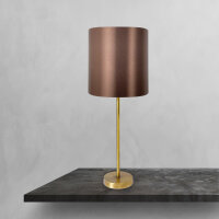 Lampe de table E27 58,5 cm Ø 20 cm en bronze clair...