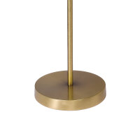 Lampe de table grande 68,5 cm de haut laiton tissu E27...