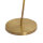 Lampadaire en bronze clair vert E27 146 cm verre en laiton véritable