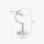 Lampe de banquier Vert laiton massif verre hauteur 29 cm orientable