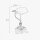 Lampe de banquier laiton massif verre 36 cm de haut orientable