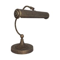 Lampe à piano laiton H : 31,5 cm pivotant en...