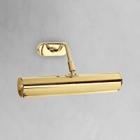 Lampe à tableau dorée laiton 24 K L : 30 cm...
