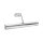 Lampe à tableau pivotante L : 40 cm laiton E14 en argent