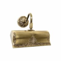 Lampe &agrave; tableau Art Nouveau L : 19,5 cm en bronze...