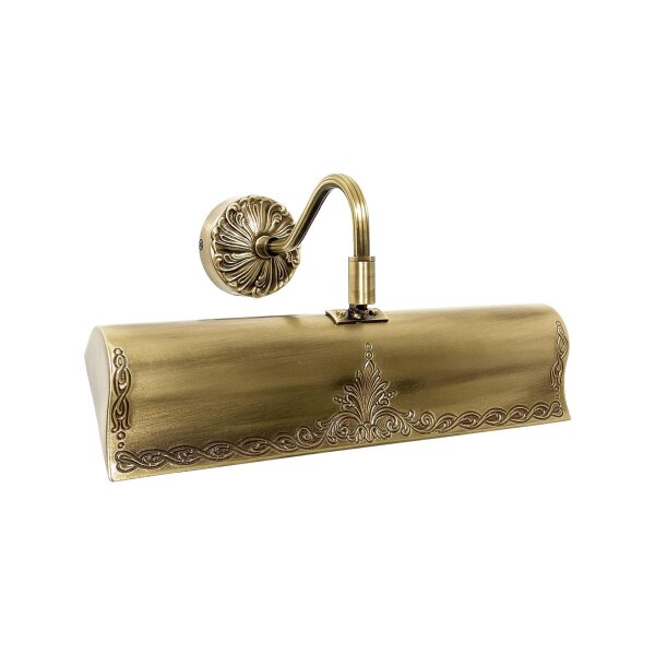 Lampe à tableau laiton L : 31 cm pivotant en bronze E14