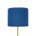 Lampadaire tissu laiton 161,5 cm E27 bleu salon