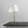 Lampe de table Rustique 43,5 cm laiton tissu E14 ELENA