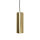 Suspension Cylindre Ø 8,5 cm laiton massif E27