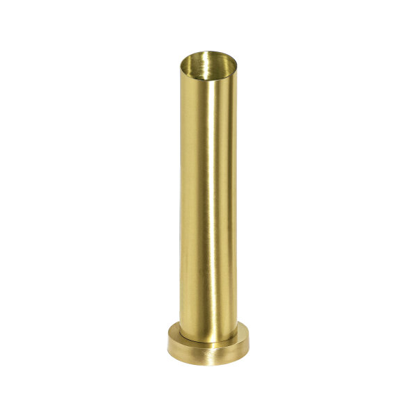 Lampe de table laiton H : 43 cm Ø 8,5 cm étroit massif E27
