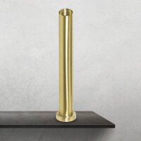 Lampe de table laiton massif 62,5 cm de haut Ø 8,5...