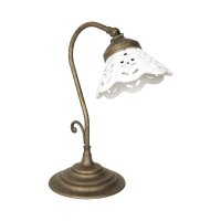 Lampe de table rustiqueLaiton Céramique 32,5cm...