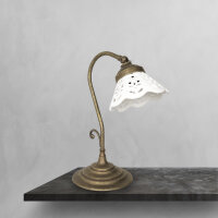 Lampe de table rustiqueLaiton Céramique 32,5cm...