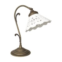 Lampe de table céramique laiton H : 36 cm pivotant...
