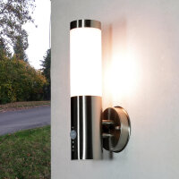 Lampe dextérieur avec capteur de mouvement Acier...