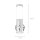 Lampe dextérieur avec capteur de mouvement Acier inoxydable IP44