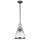 Lampe &agrave; suspendre BABKA Nickel &Oslash;24cm r&eacute;glable Lampe