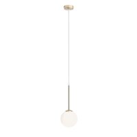 Lampe &agrave; suspendre sph&egrave;re verre E14...