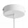 Lampe à suspendre blanche Abat-jour sphérique E27 verre métal anti-éblouissement