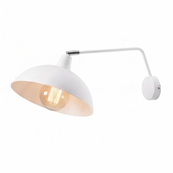 Applique flexible Blanc Métal P:60 cm E27 Loft