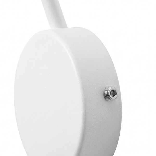 Applique flexible Blanc Métal P:60 cm E27 Loft
