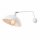Applique flexible Blanc Métal P:60 cm E27 Loft