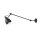 Applique E27 orientable M&eacute;tal noir H:75 cm