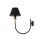 Loft Applique murale Abat-jour en tissu anti-&eacute;blouissant E14 P:36 cm