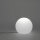 Boule lumineuse câble fiche Ø 20 cm IP65 avec LED E27 2700 K