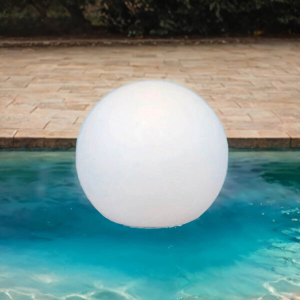 Lampe solaire dextérieur IP68 Ø 20 cm LED 6000 K flottante